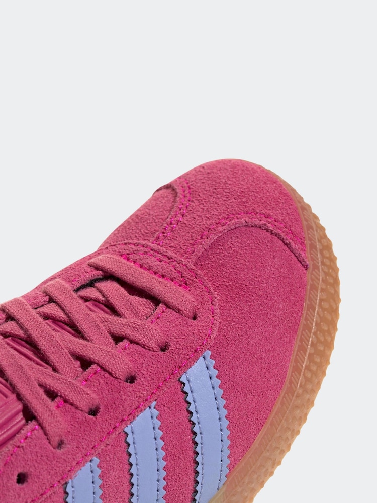 Buy adidas Originals Pink Gazelle Lace Kids Trainers from Next India