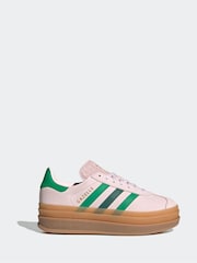 adidas Originals Pink Gazelle Bold J Trainers - Image 1 of 9