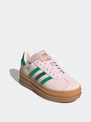 adidas Originals Pink Gazelle Bold J Trainers - Image 3 of 9
