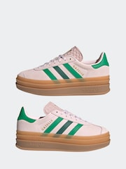 adidas Originals Pink Gazelle Bold J Trainers - Image 5 of 9