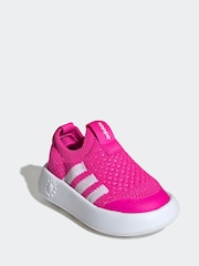 adidas Pink Bubblecomfy Trainers - Image 3 of 9
