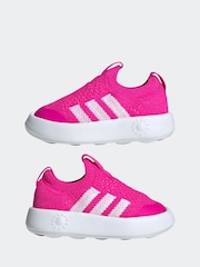 adidas Pink Bubblecomfy Trainers - Image 5 of 9