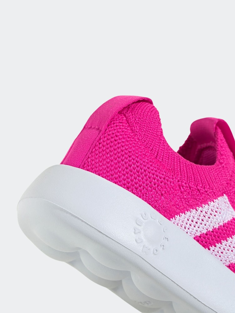 adidas Pink Bubblecomfy Trainers - Image 9 of 9