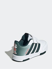 adidas White Tensaur  Mickey CF K Trainers - Image 4 of 9