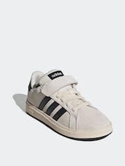 adidas White Grand Court 00s El C Trainers - Image 3 of 9