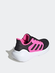 adidas Black/Pink Tensaur Run 2.0 Lace Junior Trainers - Image 4 of 9