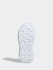 adidas Black/Pink Tensaur Run 2.0 Lace Junior Trainers - Image 7 of 9