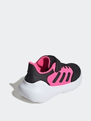 adidas Black Tensaur Run 2.0 Hook and Loop Kids Trainers - Image 4 of 9