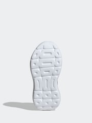 adidas Black Tensaur Run 2.0 Hook and Loop Kids Trainers - Image 6 of 9