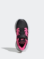 adidas Black Tensaur Run 2.0 Hook and Loop Kids Trainers - Image 7 of 9