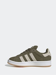 adidas Originals Green Campus Trainers - Image 2 of 9