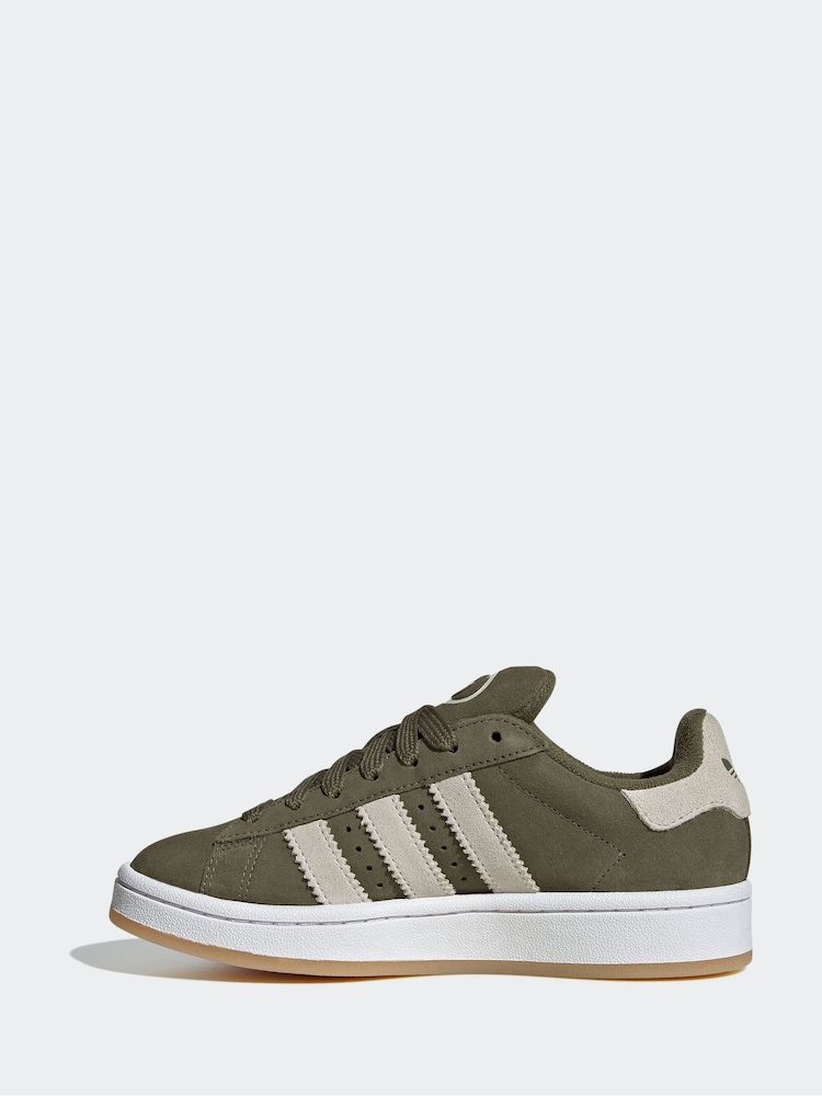 adidas Originals Green Campus Trainers - Image 2 of 9