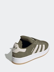 adidas Originals Green Campus Trainers - Image 4 of 9