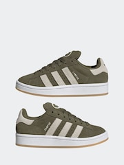 adidas Originals Green Campus Trainers - Image 7 of 9