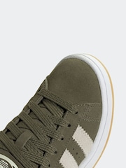 adidas Originals Green Campus Trainers - Image 8 of 9