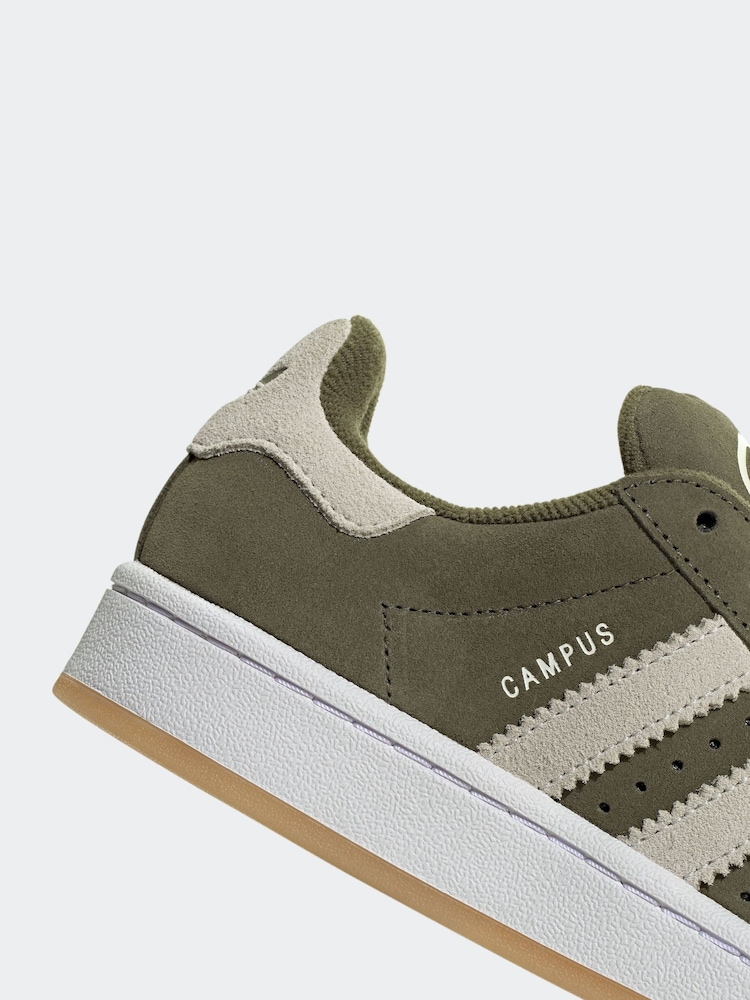 adidas Originals Green Campus Trainers - Image 9 of 9