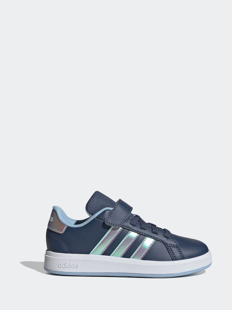 adidas Blue Grand Court 2.0 Trainers - Image 1 of 9