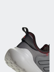 adidas Grey Tensaur Comfort Slip On Junior Trainers - Image 9 of 9