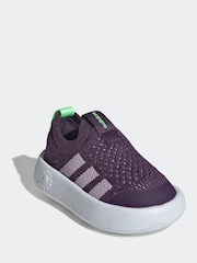 adidas Purple Bubblecomfy Trainers - Image 3 of 9