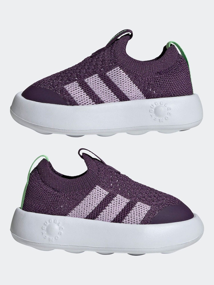 adidas gazelle silver green womens Adidas Bubblecomfy Kid Shoes Green – Al-Ikhsan Sports main image 1