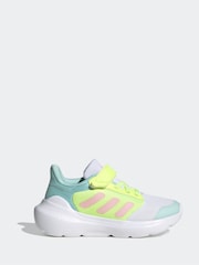 adidas White Tensaur Run 3.0 EL C Trainers - Image 1 of 9