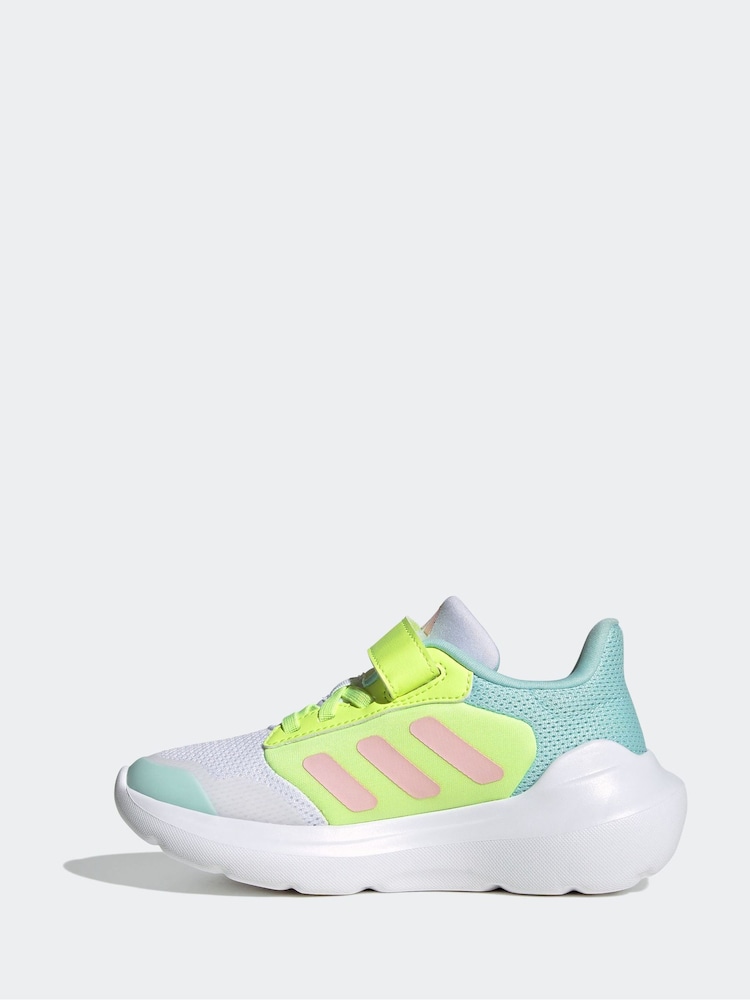 adidas White Tensaur Run 3.0 EL C Trainers - Image 2 of 9