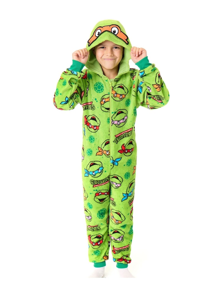Vanilla Underground Green Boys Teenage Mutant Ninja Turtles All-In-One - Image 1 of 6