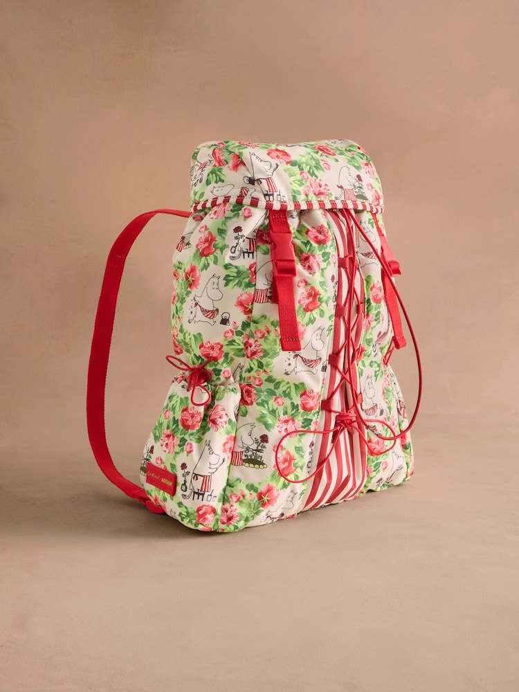 Cath Kidston Red/Ecru Moomins Backpack - Image 1 of 5