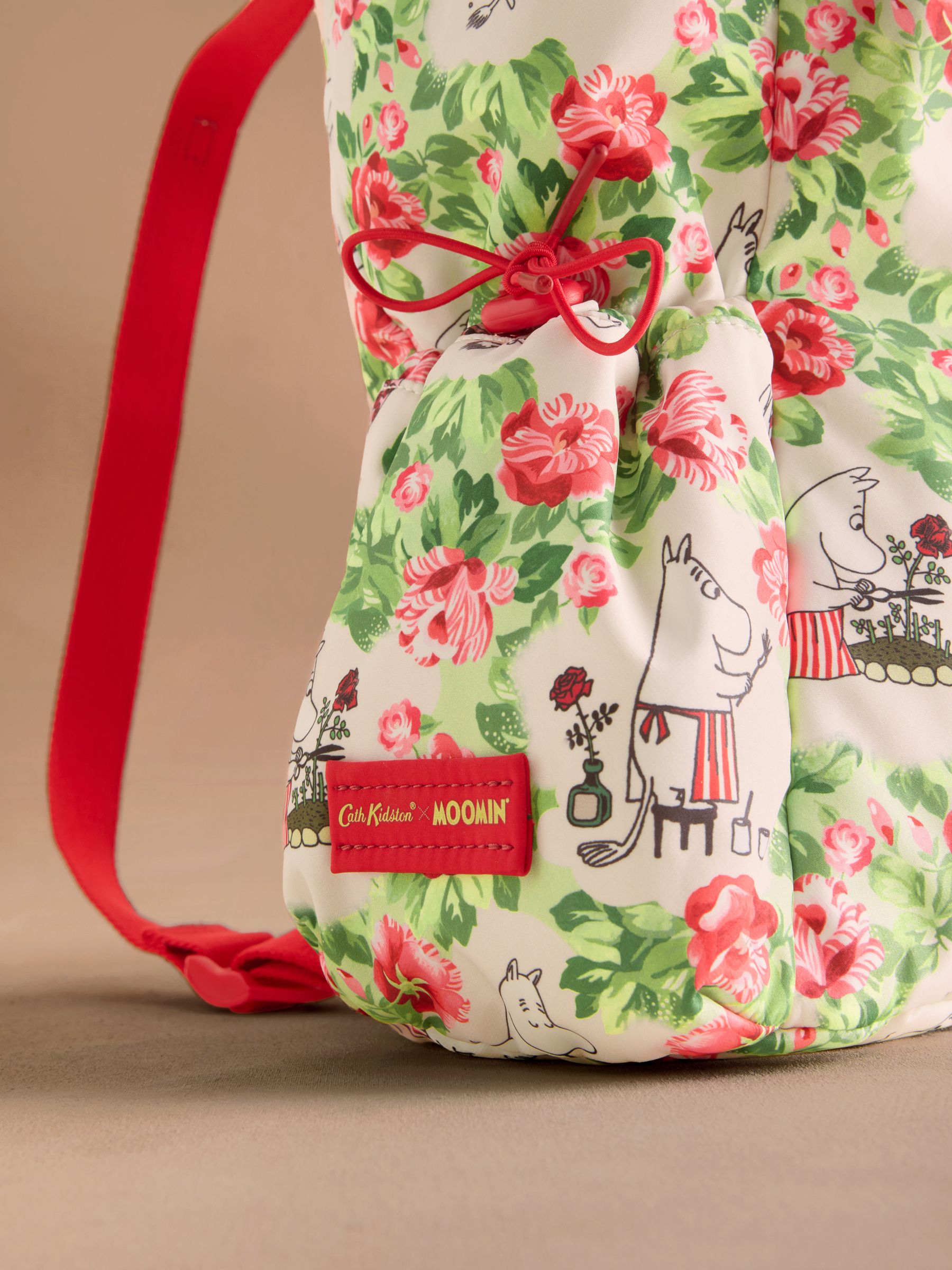 Buy Cath Kidston Red/Ecru Moomins Backpack from Next USA