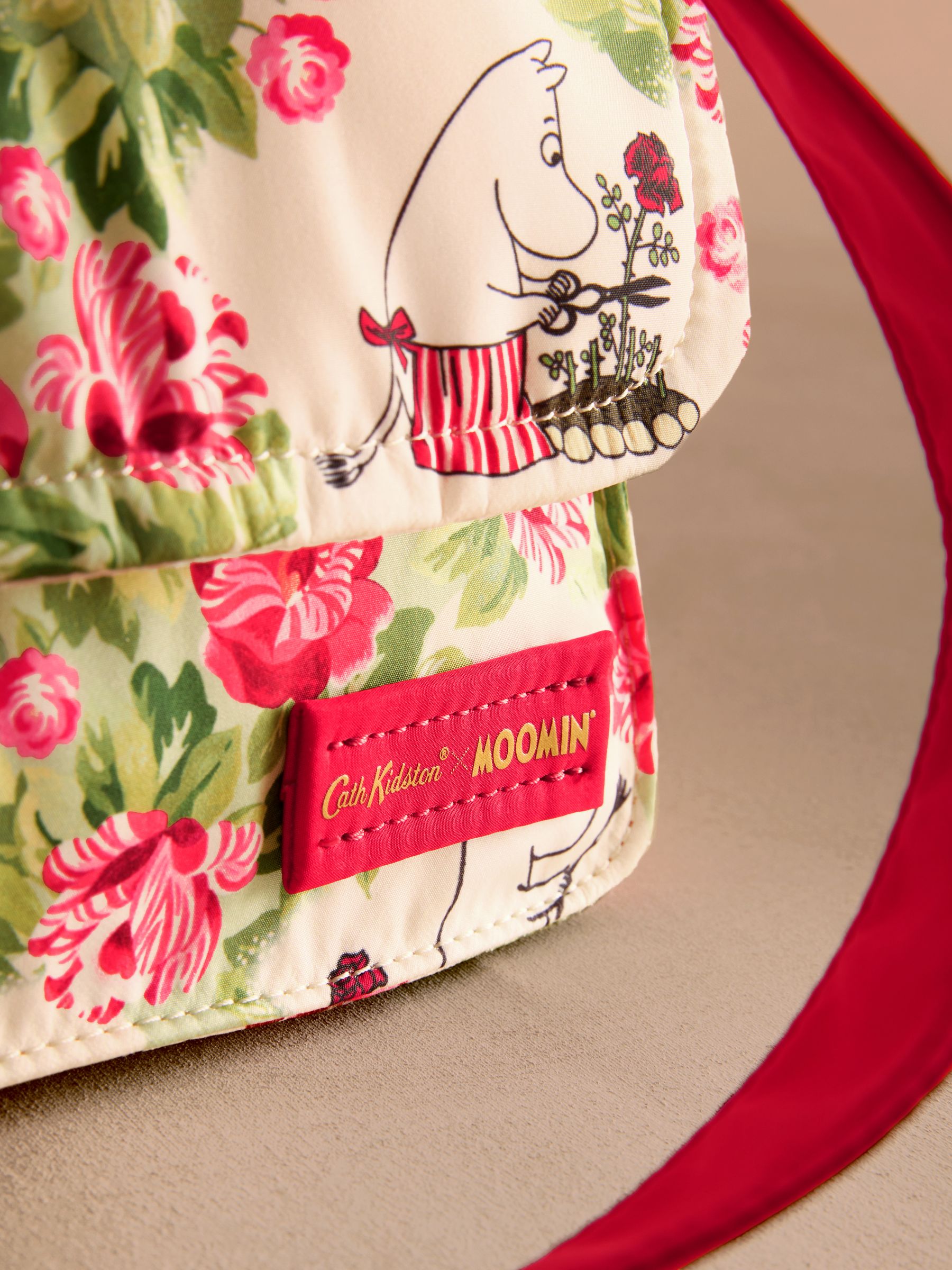 Buy Cath Kidston Red/Ecru Moomins Medium Cross-Body Bag from Next USA