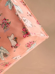 Cath Kidston Coral Pink Bunches Moomins Large Book Bag - Image 3 of 5