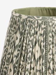 Green Geo Pleated Lamp Shade - Image 6 of 6