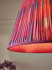 Pink Easy Fit Ikat Pendant Lamp Shade - Image 3 of 5