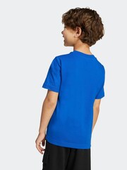 adidas Blue Adiraptor Graphic T-Shirt Little Kids - Image 2 of 5