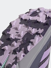 adidas Purple Terrex Trailmaker 2 Hook and Loop Hiking Kids Trainers - Image 9 of 9