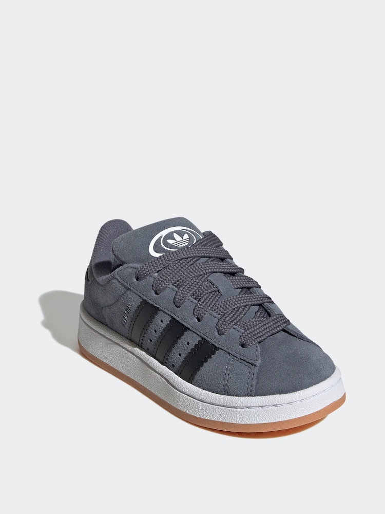 adidas gazelle silver green womens Adidas Mens Campus 80s Shoes 'Grey/White' – Extra Butter main image 0