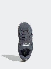 adidas Originals Grey Campus 00s Elastic Lace Kids Trainers - Image 6 of 9