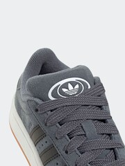 adidas Originals Grey Campus 00s Elastic Lace Kids Trainers - Image 7 of 9