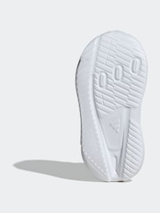adidas Navy/Pink Duramo 2.0 Hook and Loop Infant Trainers - Image 7 of 9