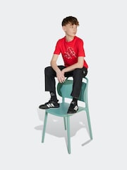 adidas Red Tech Outline Graphic T-Shirt Kids - Image 3 of 5