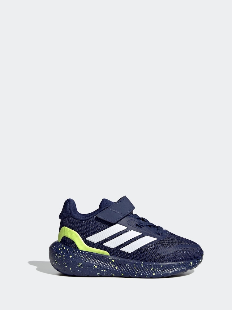 adidas Blue Runfalcon 5 Running Trainers - Image 1 of 9