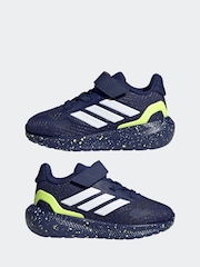 adidas Blue Runfalcon 5 Running Trainers - Image 5 of 9