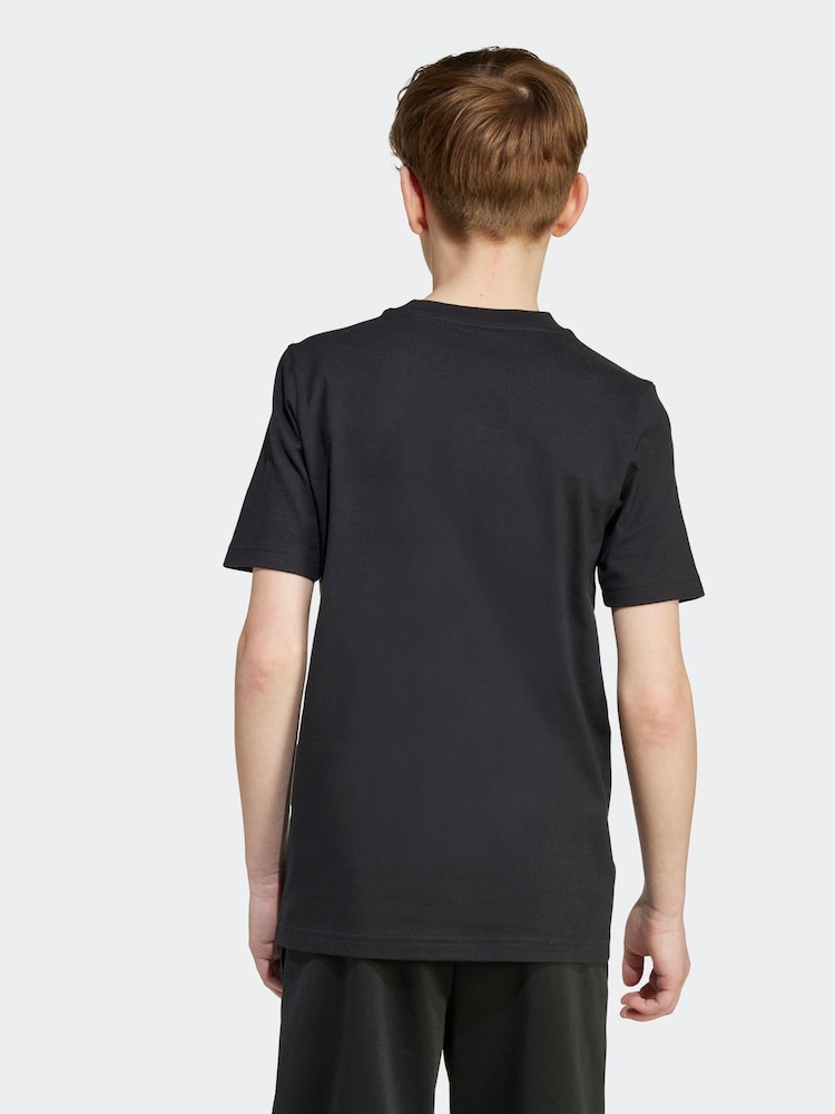 adidas Black Camo Graphic T-Shirt Kids - Image 2 of 4