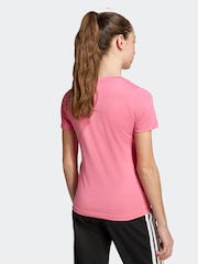 adidas Pink Everyday Glam Graphic T-Shirt Kids - Image 2 of 5