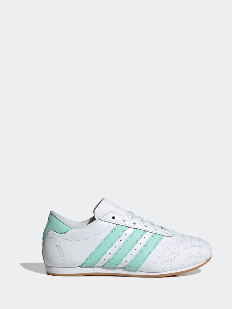 adidas Originals White Taekwondo Lace J Trainers - Image 1 of 9