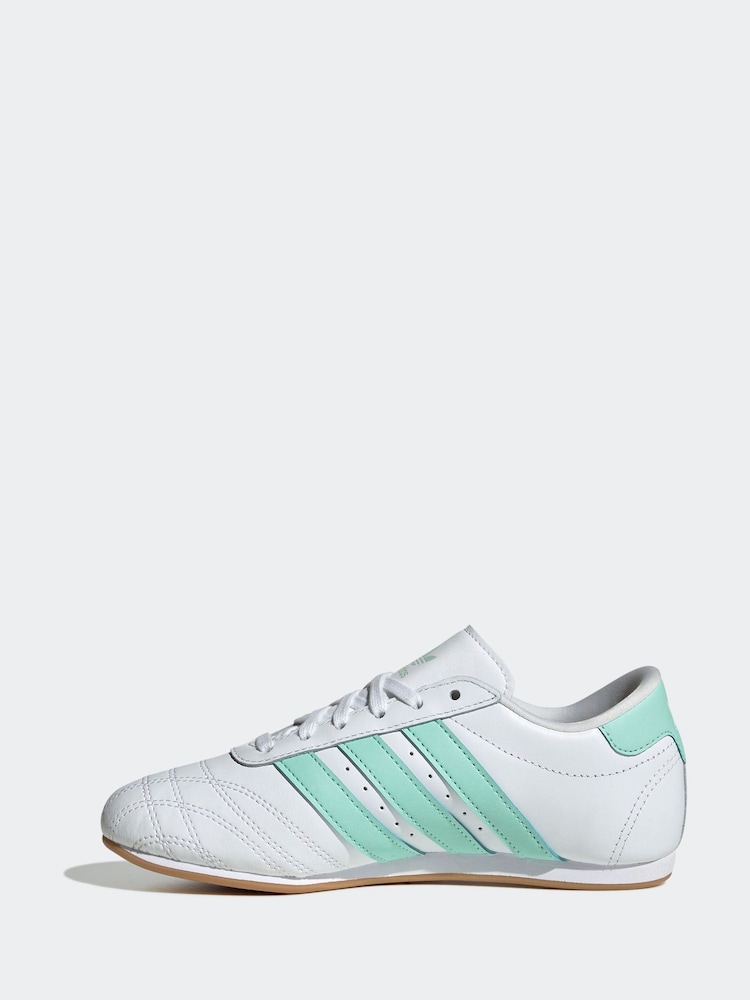 adidas Originals White Taekwondo Lace J Trainers - Image 2 of 9