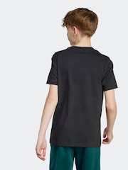 adidas Black Tech Outline Graphic T-Shirt Kids - Image 2 of 5
