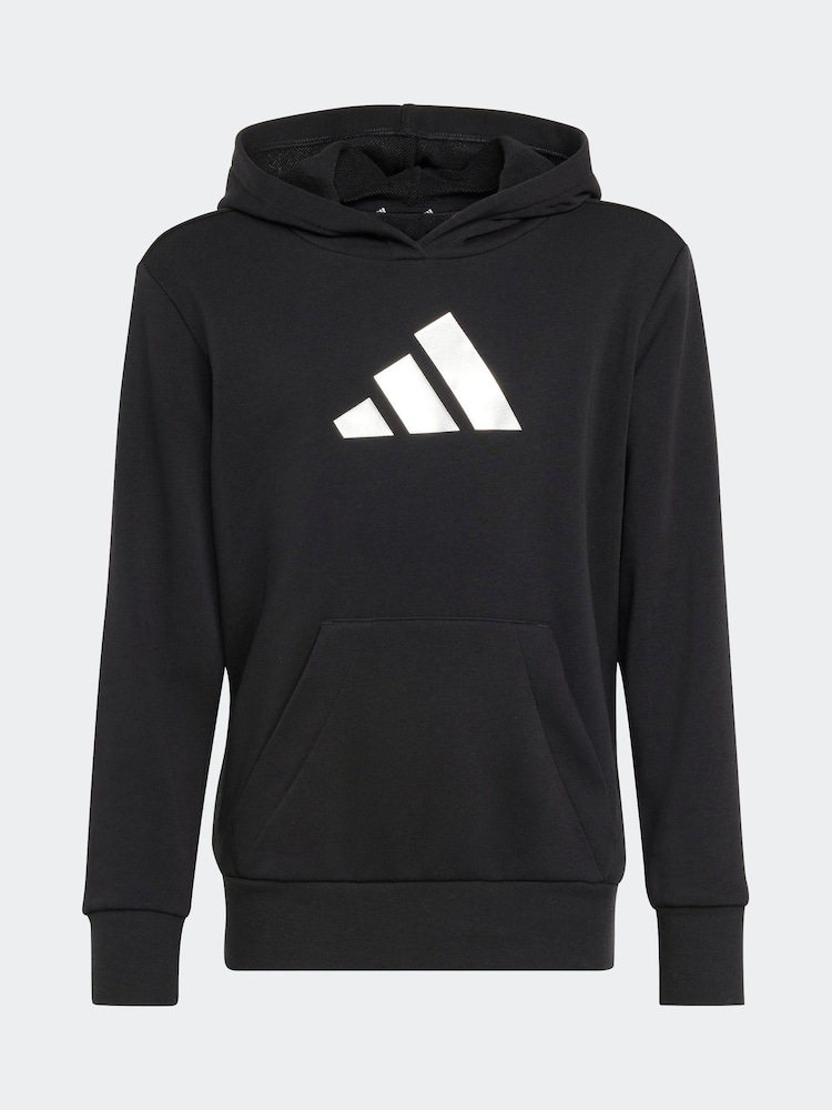 adidas Black Glam Graphic Hoodie Kids - Image 6 of 6