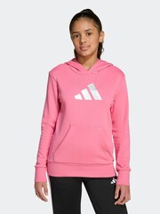 adidas Pink Glam Graphic Hoodie Kids - Image 1 of 6