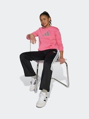 adidas Pink Glam Graphic Hoodie Kids - Image 3 of 6